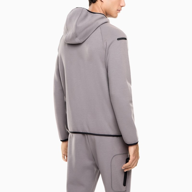 Bluza cu fermoar EA7 NATURAL VENTUS7 M HOODIE FZ - imagine 2