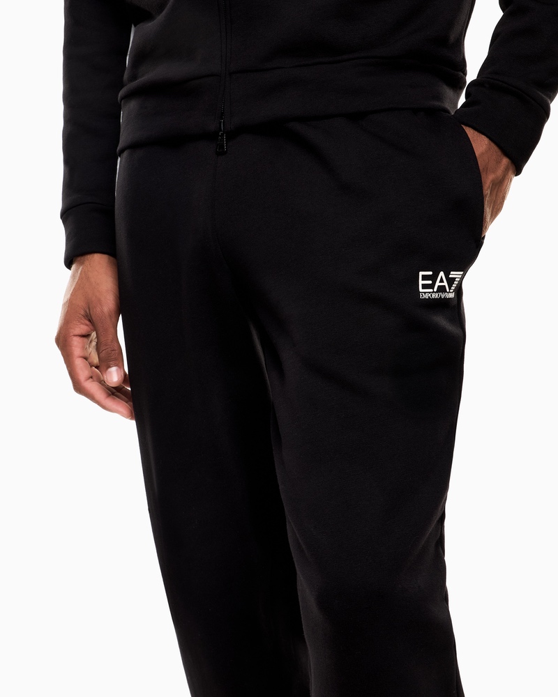 Trening EA7 TRAIN SUMMER BLOCK M T-SUIT HOODIE FZ CH COFT - imagine 5