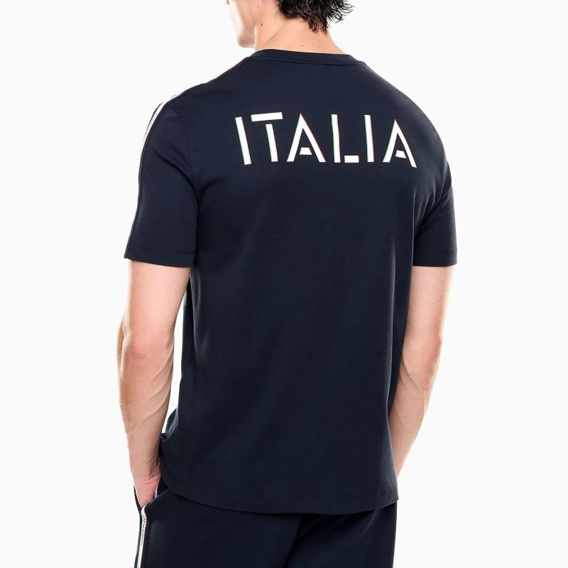 Tricou EA7 TRAIN ITALIAN SPIRIT M TEE SS CO ST - imagine 2