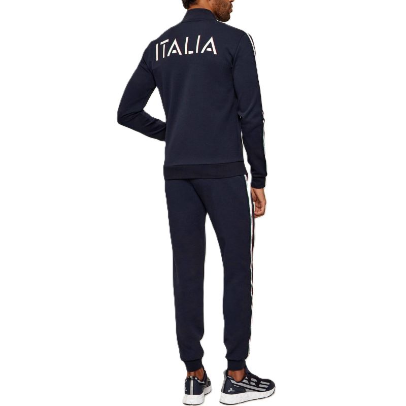 Trening EA7 TRAIN ITALIAN SPIRIT M T-SUIT TT FZ CH COPL - imagine 2