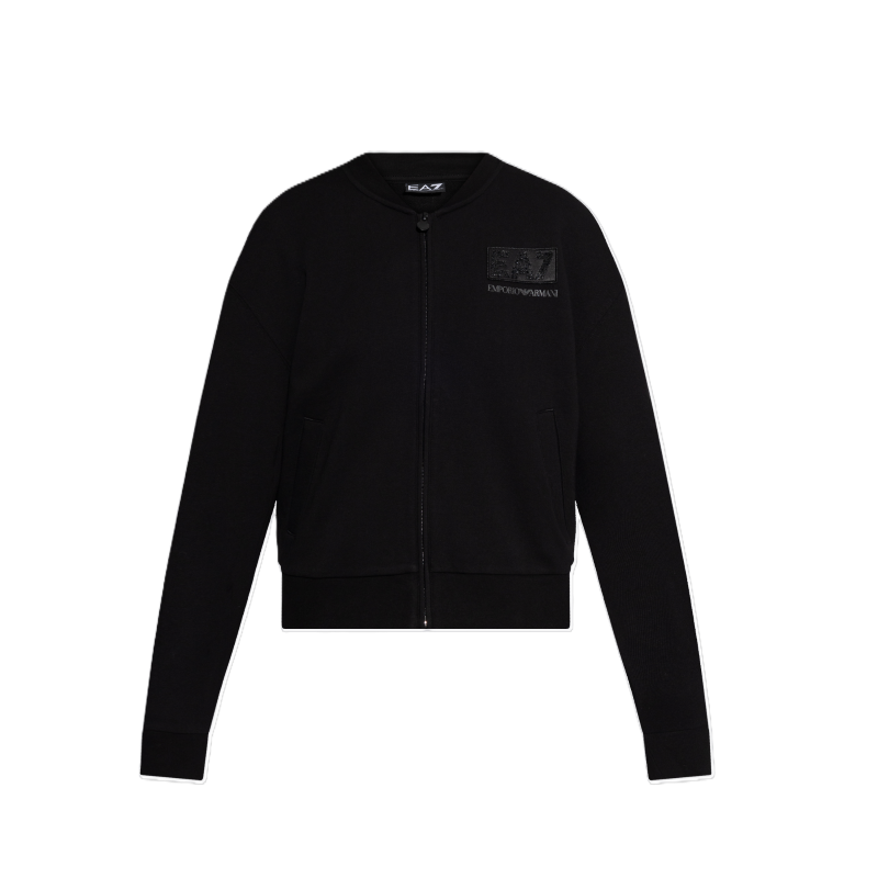 Bluza cu fermoar EA7 W T-TOP FZ CRYSTAL - imagine 3