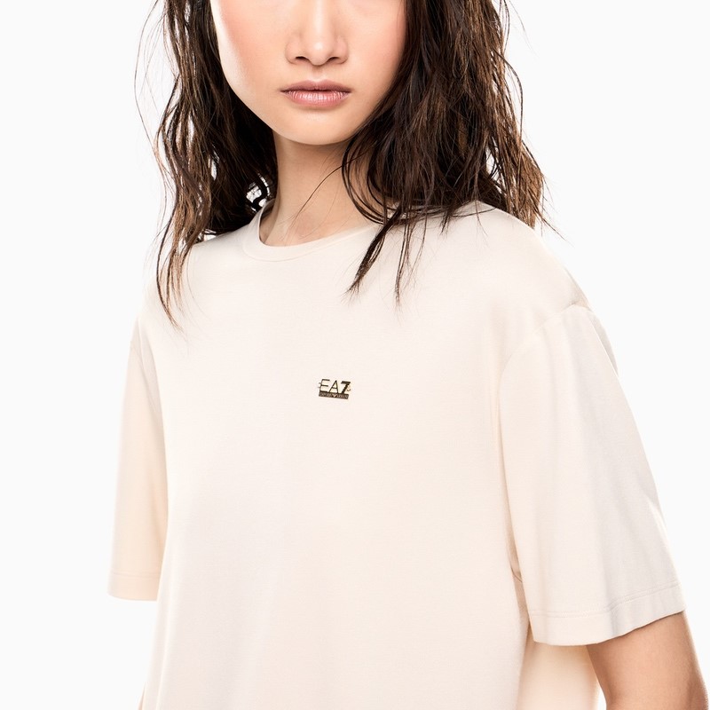 Tricou EA7 TRAIN CORE LADY RELAX W TEE SS - imagine 4