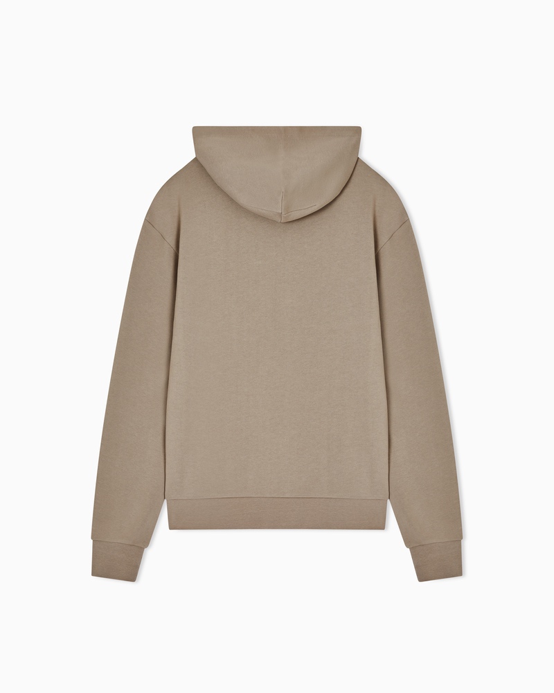 Hanorac EA7 TRAIN LOGO SERIES W HOODIE RN FANCY STRASS - imagine 4