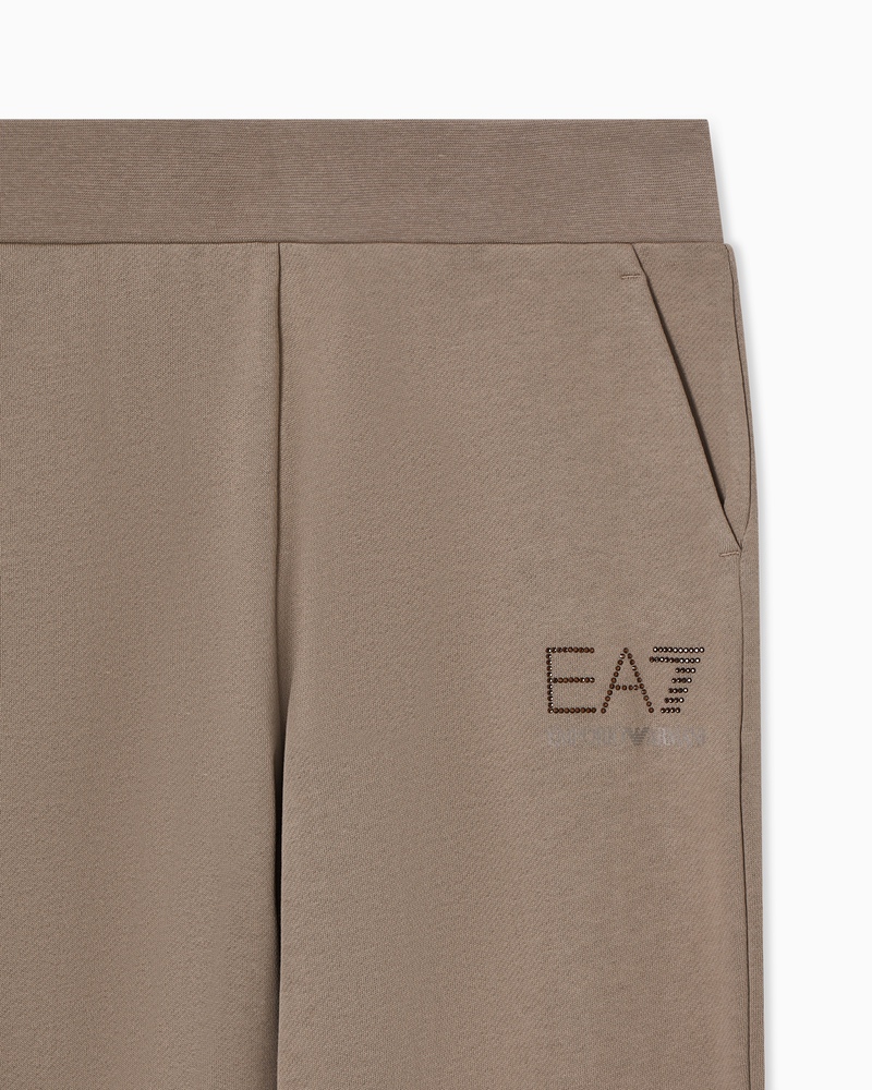 Pantaloni EA7 TRAIN LOGO SERIES W PANTS CH FANCY STRASS - imagine 5