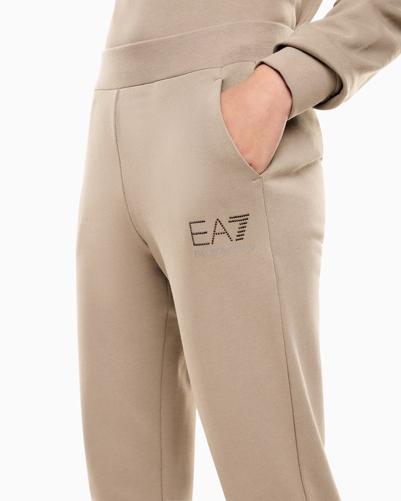 Pantaloni EA7 TRAIN LOGO SERIES W PANTS CH FANCY STRASS - imagine 3