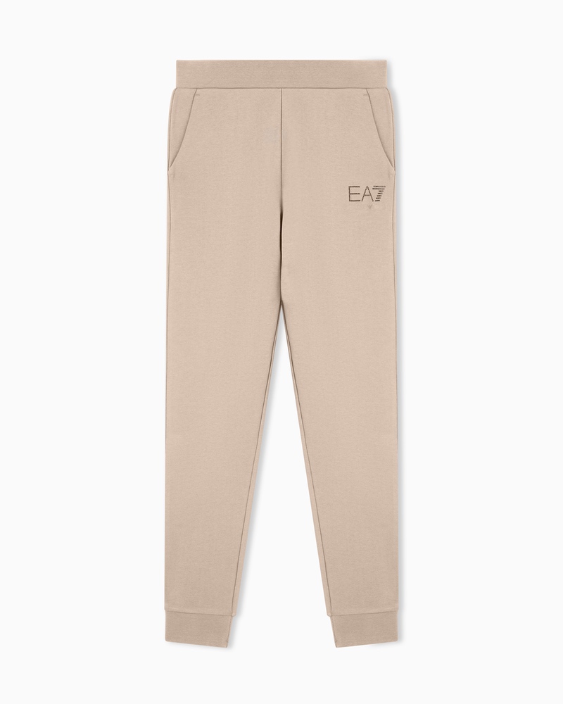 Pantaloni EA7 TRAIN LOGO SERIES W PANTS CH FANCY STRASS - imagine 4