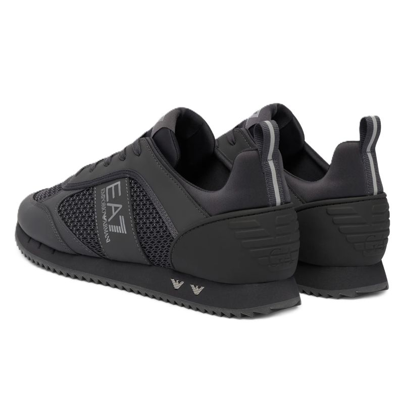 Pantofi sport EA7 BLACK & WHITE LACES — foto 2
