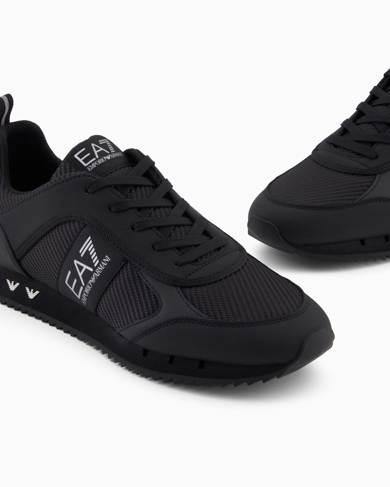 Pantofi sport EA7 BLACK & WHITE CARBON - imagine 2