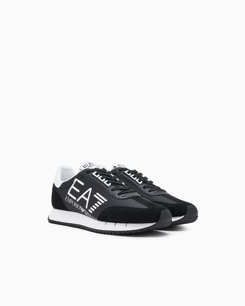 Pantofi sport EA7 BLACK&WHITE VINTAGE - imagine 2