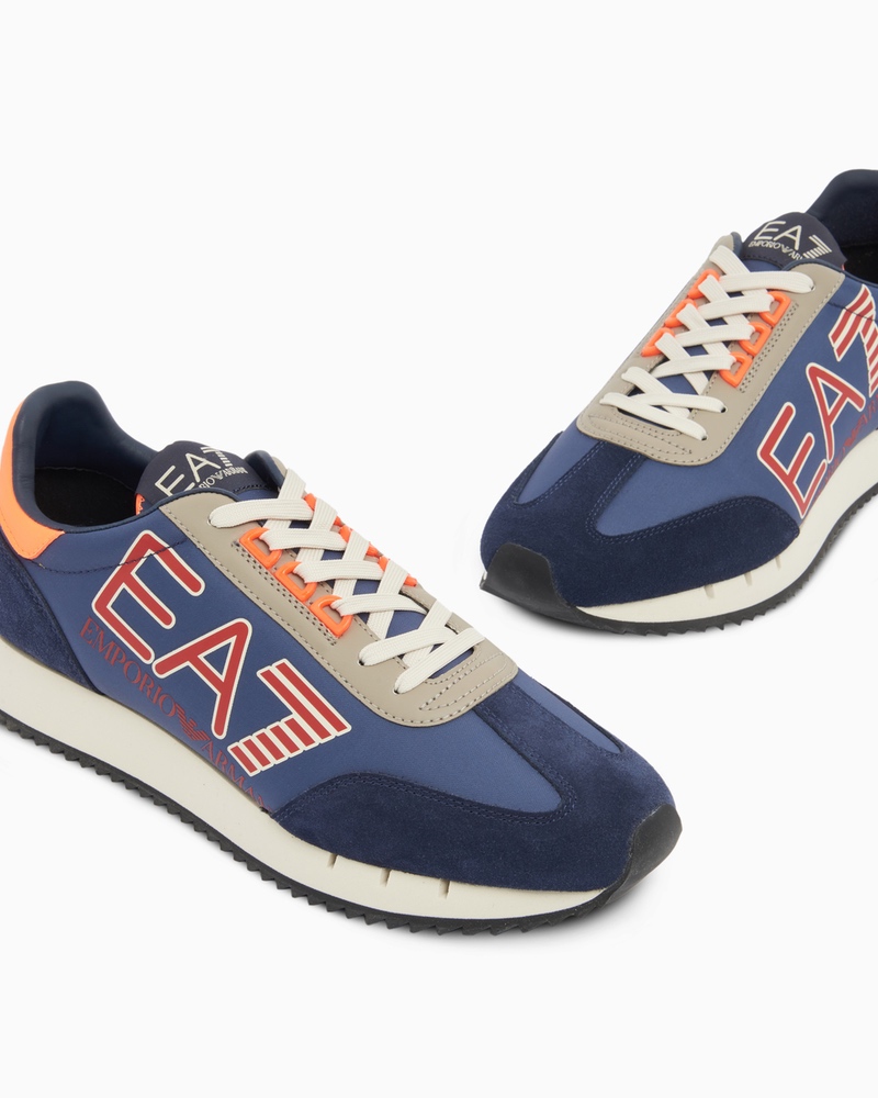 Pantofi sport EA7 BLACK&WHITE VINTAGE - imagine 5