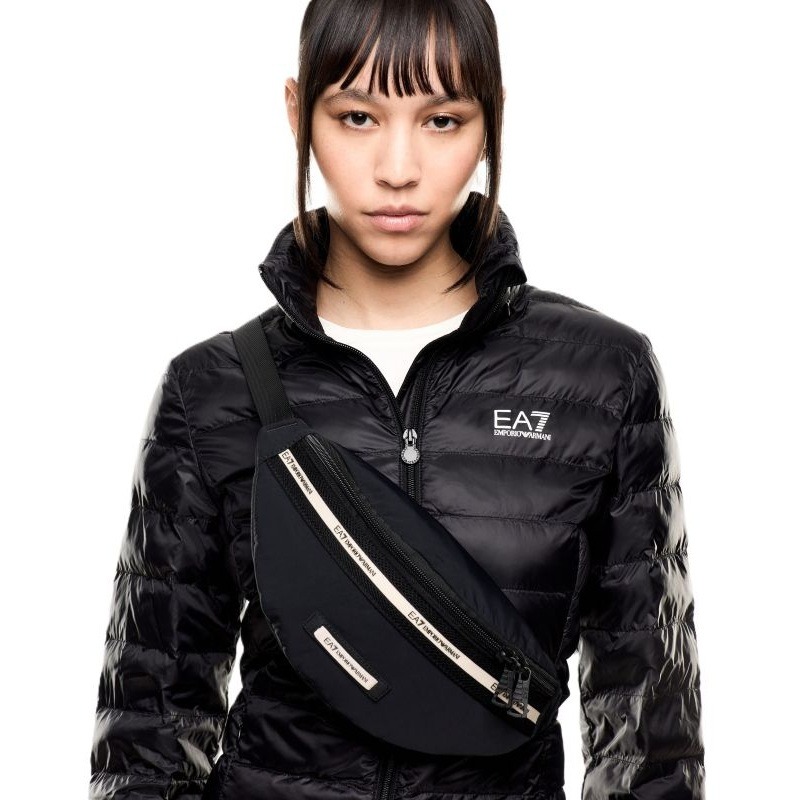 Borseta EA7 TRAIN LOGO SERIES U WAISTBAG TAPE - imagine 3