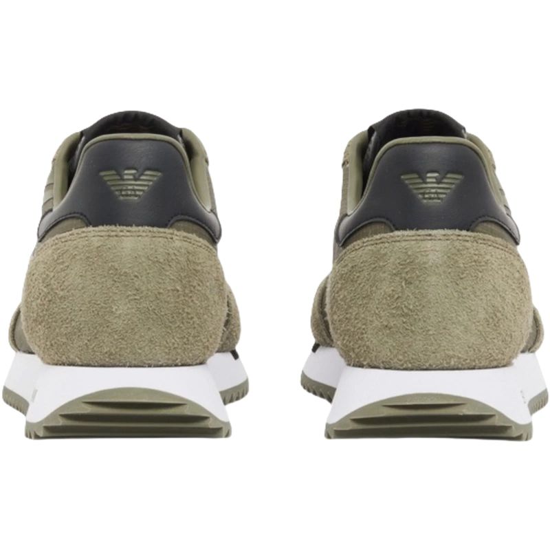 Pantofi sport EA7 BLACK&WHITE VINTAGE MIX EAGLE — foto 3