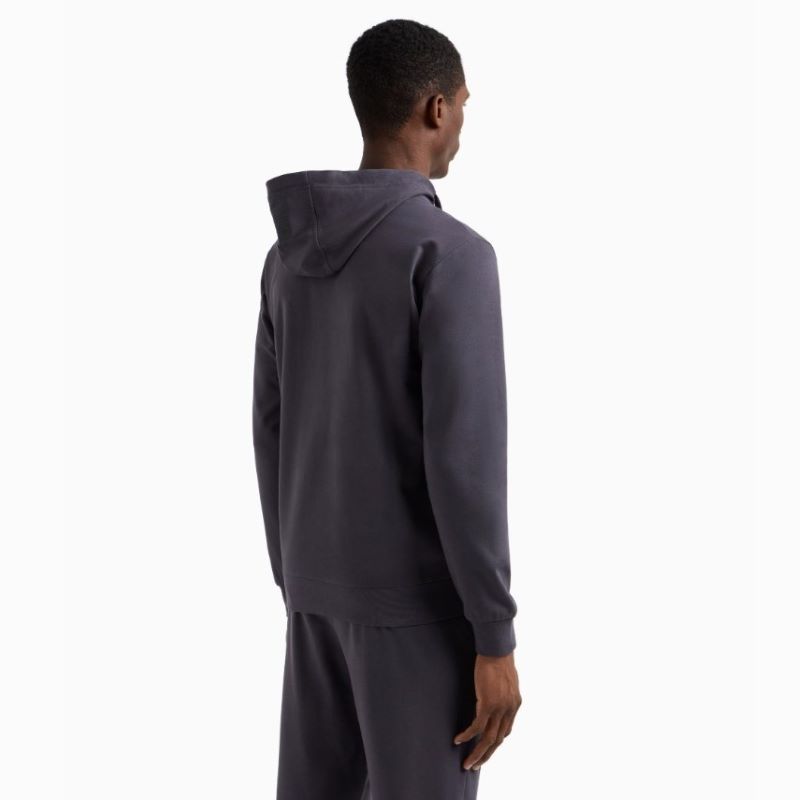 Bluza cu fermoar EA7 M HOODIE FZ COFT CC - imagine 2