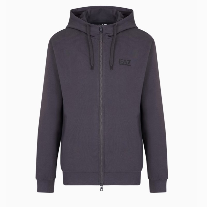 Bluza cu fermoar EA7 M HOODIE FZ COFT CC - imagine 3