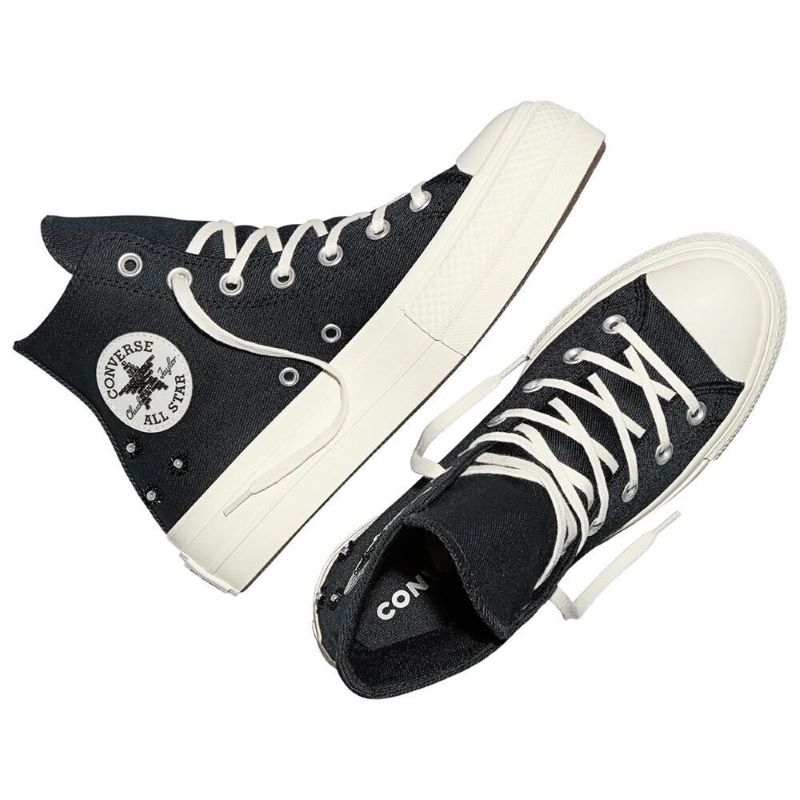 Pantofi sport Converse CHUCK TAYLOR ALL STAR LIFT PLATFORM BEADS — foto 2