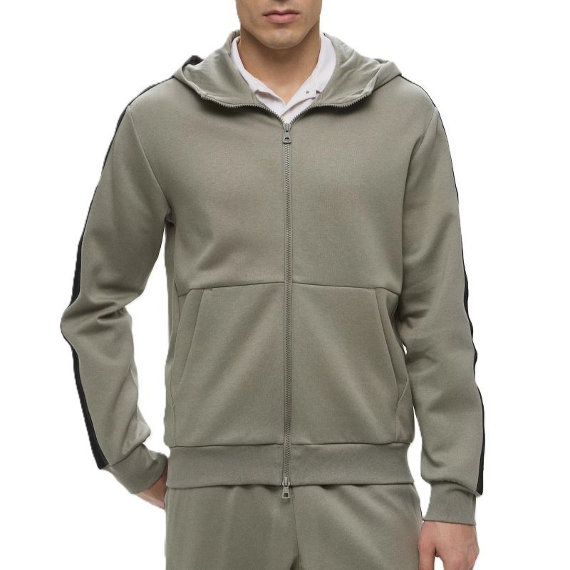 Bluza cu fermoar EA7 M TAPE HOODIE FZ COPL - various-brands.ro