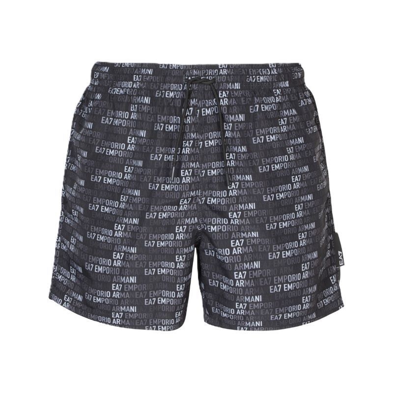 Sort de baie EA7 M MONOGRAM NEWSPAPER BOXER - various-brands.ro