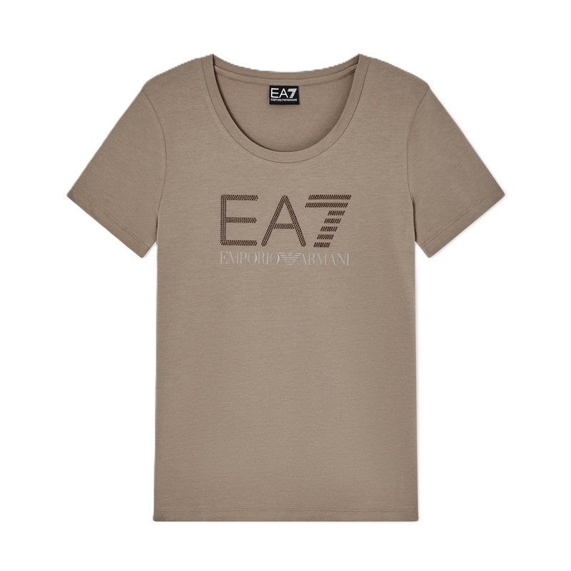 Tricou EA7 TRAIN LOGO SERIES W TEE SS RN FANCY STRASS - various