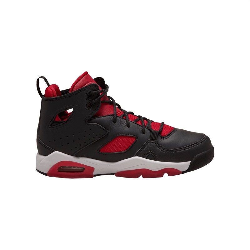 Pantofi sport Nike JORDAN FLTCLB '91 BG negru-rosu - various-brands.ro