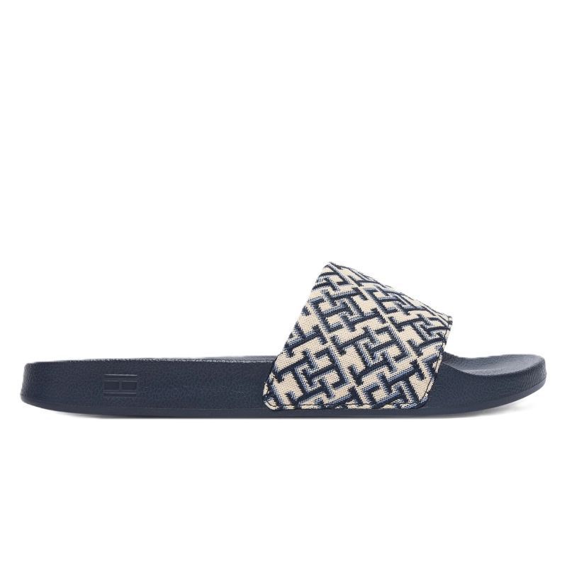 Papuci Tommy Hilfiger TH MONOGRAM POOL SLIDE - various-brands.ro