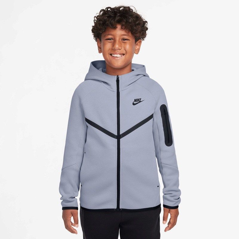 Bluza cu fermoar Nike B NSW TCH FLC FZ - PD - various-brands.ro