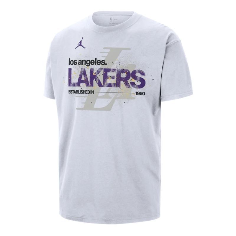 ヒロ　3/5 Tricou Nike LAL M NK CTS STMT JDN 85 TEE - various-brands.ro