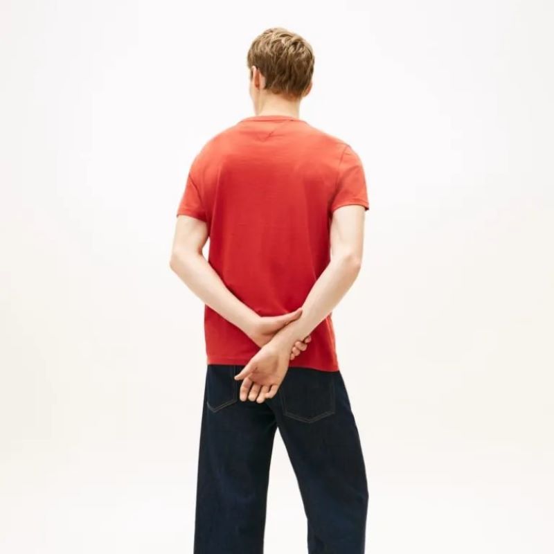 Tricou Tommy Hilfiger TJM SLIM ESSENTIAL FLAG TEE EXT - imagine 2