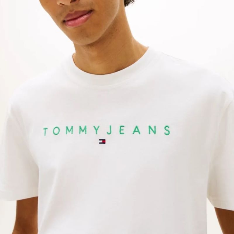 Tricou Tommy Hilfiger TJM REG LINEAR LOGO TEE EXT - imagine 3