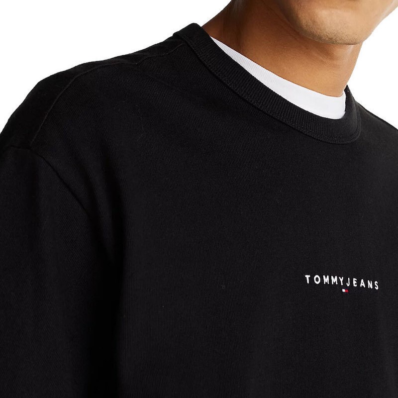 Tricou Tommy Hilfiger TJM RLX LINEAR LOGO TEE EXT - imagine 3