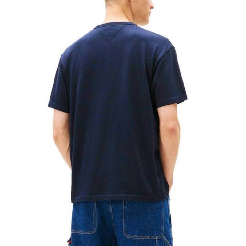 Tricou Tommy Hilfiger TJM RLX LINEAR LOGO TEE EXT - imagine 2