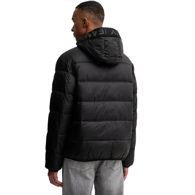 Geaca Tommy Hilfiger TJM HOODED LOGO PUFFER EXT