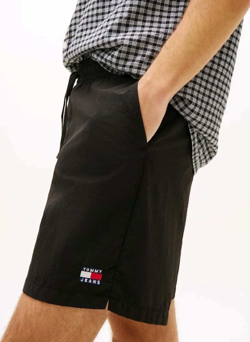 Sort Tommy Hilfiger TJM NYLON CLUB SHORT - imagine 2