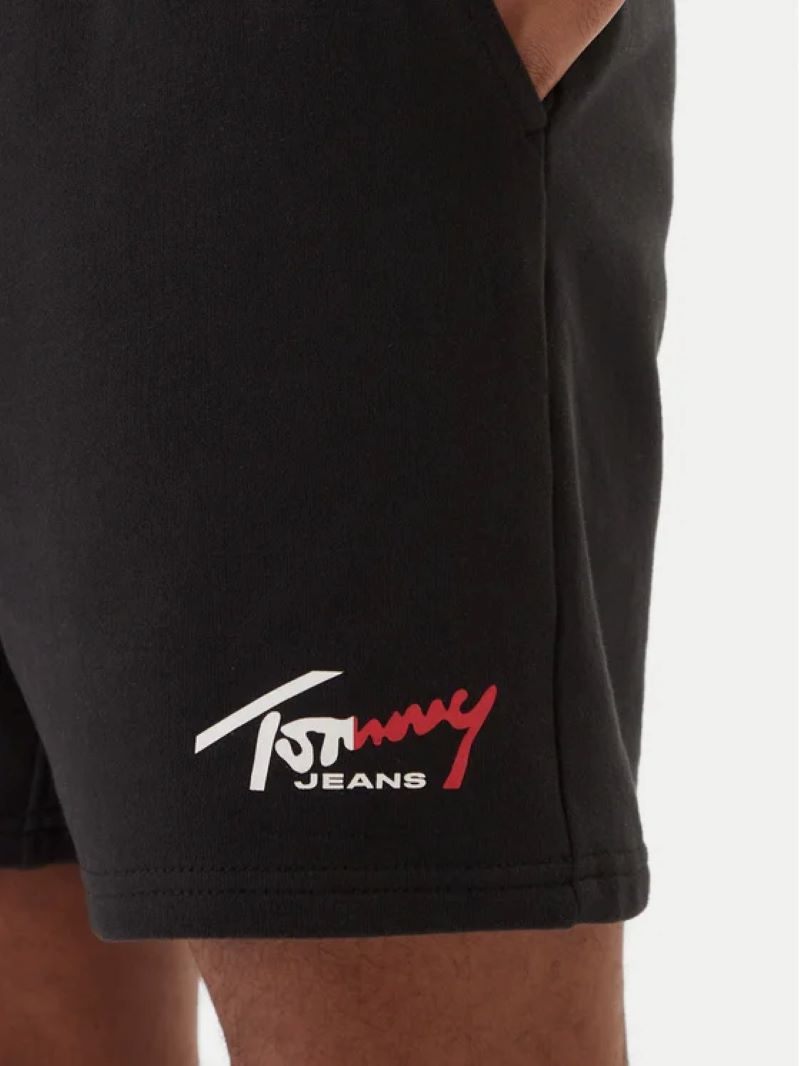 Sort Tommy Hilfiger TJM SIGNATURE BEACH SHORT - imagine 3