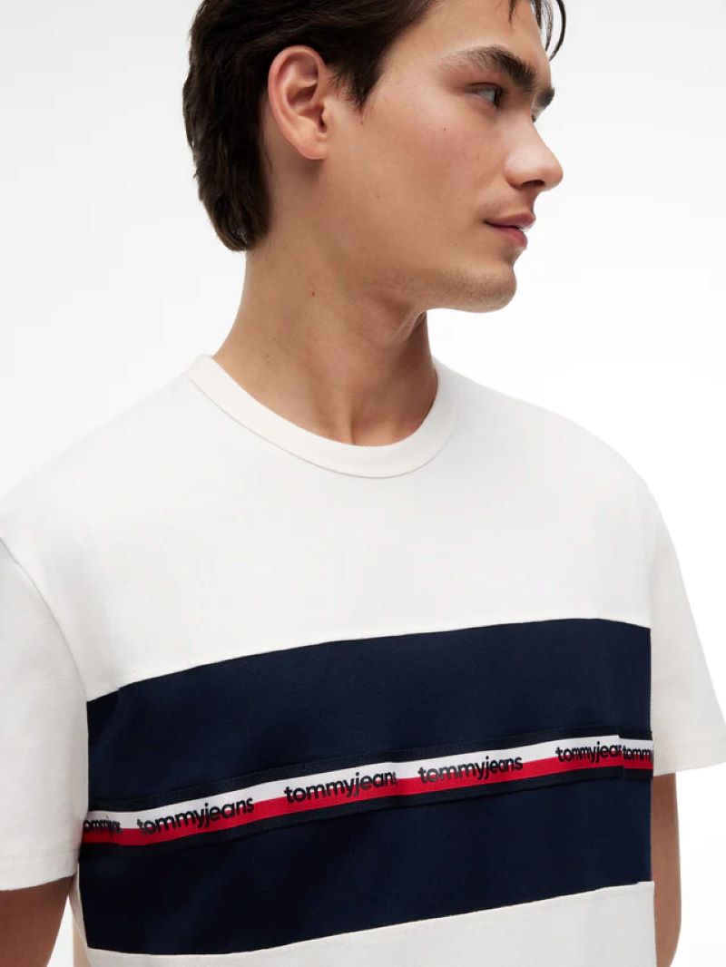 Tricou Tommy Hilfiger TJM REG TAPE TEE