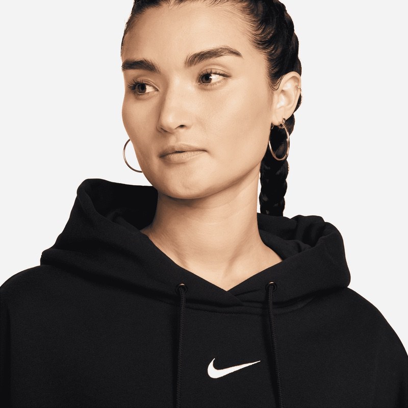 Hanorac Nike W Nsw PHNX fleece OOS PO hoodie - imagine 4