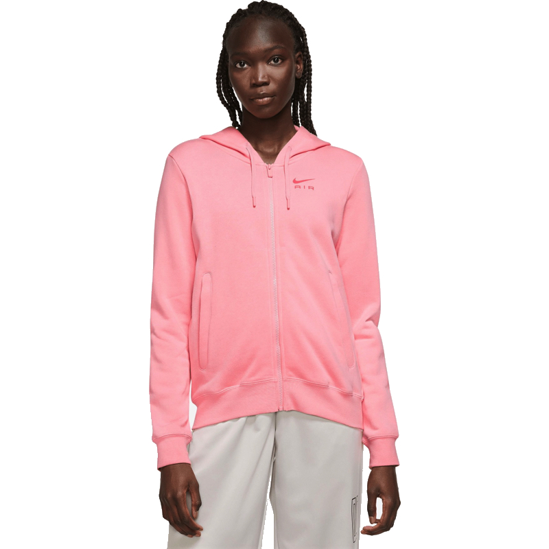 Bluza cu fermoar nike w nsw air flc hd fz