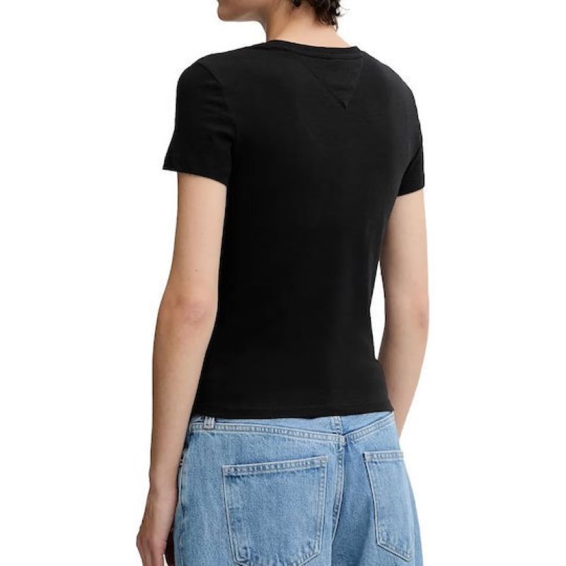 Tricou Tommy Hilfiger TJW SLIM ESSENTIAL LOGO2 TEEEXT - imagine 2