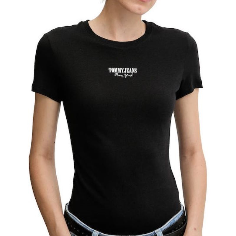 Tricou Tommy Hilfiger TJW SLIM ESSENTIAL LOGO2 TEEEXT - imagine 3