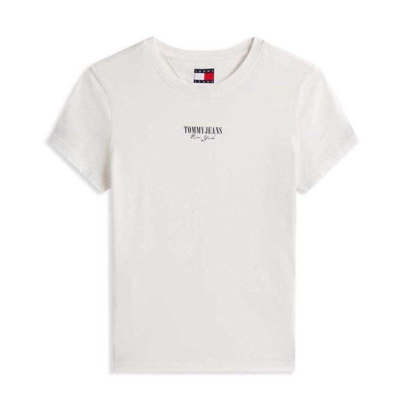 Tricou Tommy Hilfiger TJW SLIM ESSENTIAL LOGO2 TEEEXT - imagine 3
