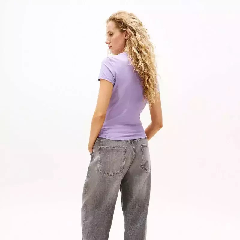 Tricou Tommy Hilfiger TJW SLIM LINEAR SS TEE EXT - imagine 2