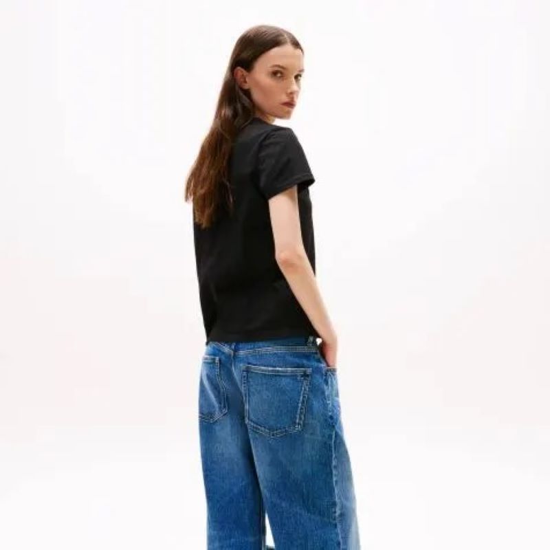 Tricou Tommy Hilfiger TJW REG ESSENTIAL LOGO 1 TEEEXT - imagine 2