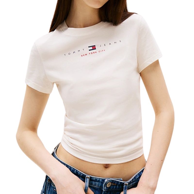 Tricou Tommy Hilfiger TJW SLIM TJ US LINEAR SS TEE - imagine 3