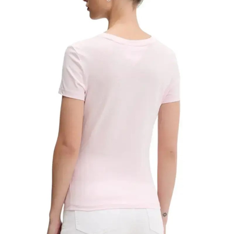 Tricou Tommy Hilfiger TJW SLIM MULTI LINEAR SS TEE - imagine 2