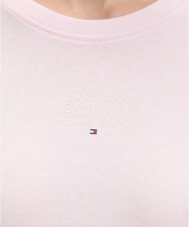 Tricou Tommy Hilfiger TJW SLIM MULTI LINEAR SS TEE - imagine 3