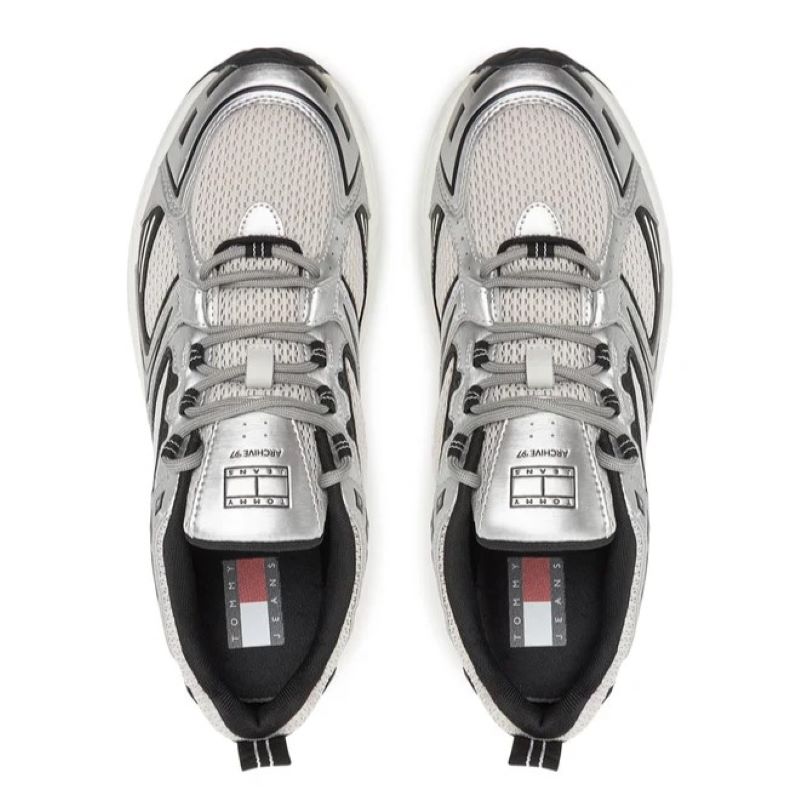 Pantofi sport Tommy Hilfiger ARCHIVE'97 METALLIC - imagine 3