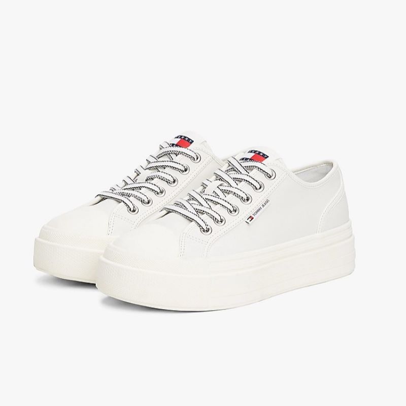 Pantofi sport Tommy Hilfiger TJW FOXING VULC LC LEATHER - imagine 3