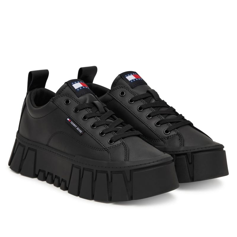 Pantofi sport Tommy Hilfiger TJW VULC FLATFORM LEATHER – imagine 2