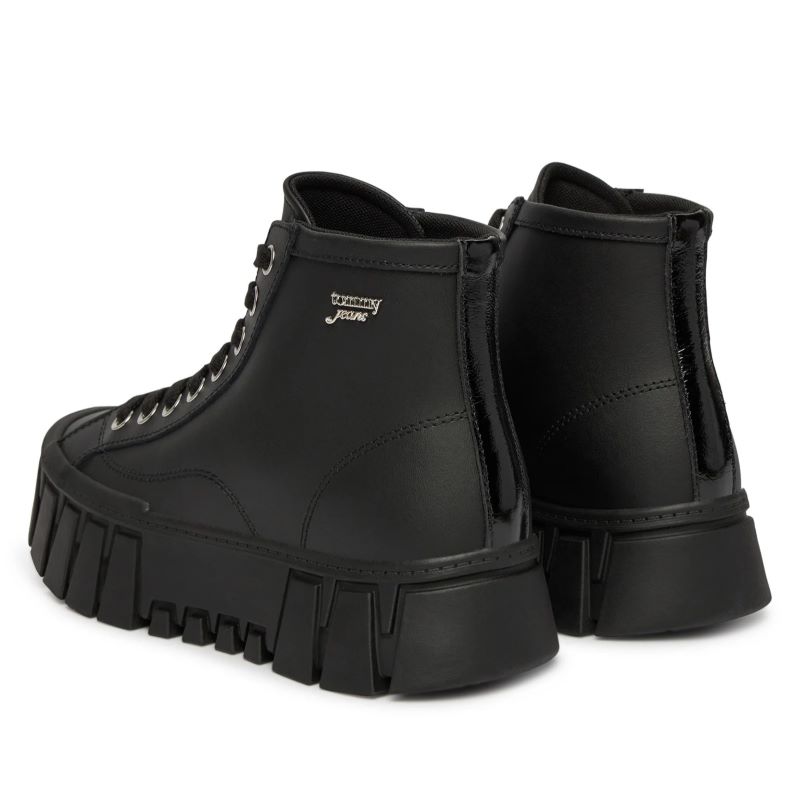 Ghete Tommy Hilfiger TJW PLATFORM SNEAKER LEATHER MC — foto 2