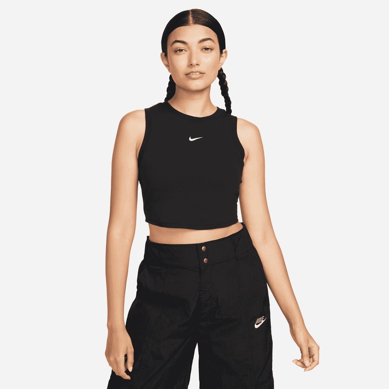 Maiou Nike W NSW ESSNTL RIB CRP TANK - imagine 4