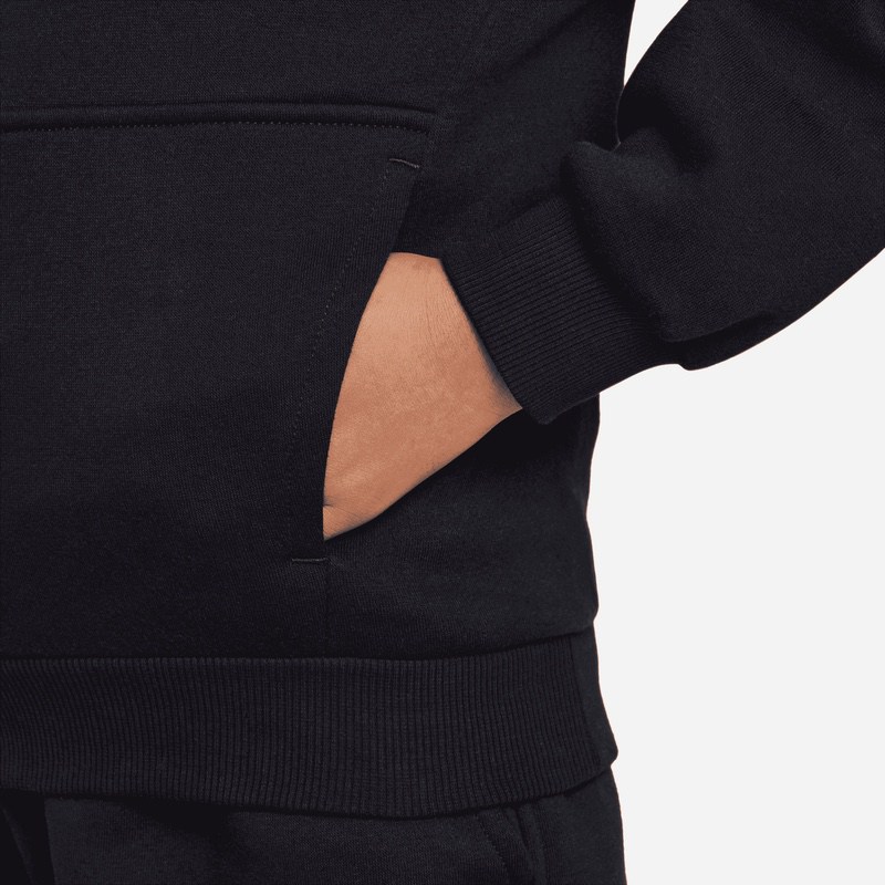 Hanorac Nike K NSW CLUB FLC HDY HBR - imagine 7